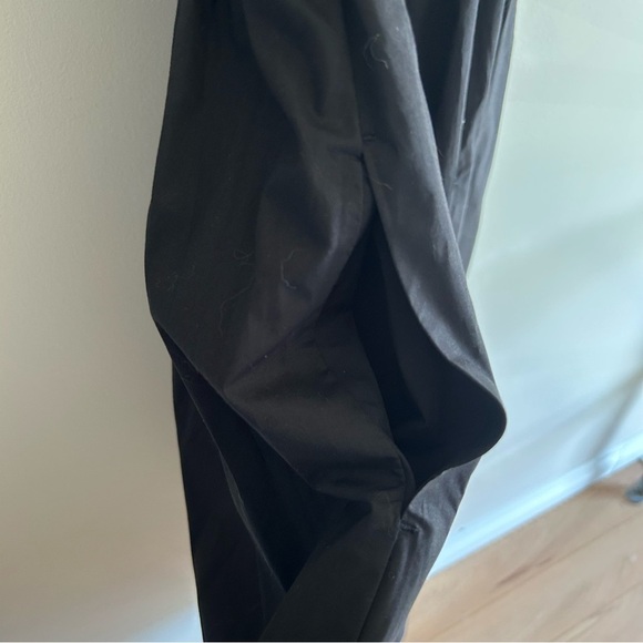 Uniqlo Black Volume Midi Dress Rushed - Picture 3 of 8